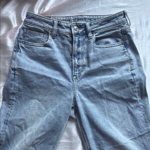 American Eagle Blue Straight Leg Jeans